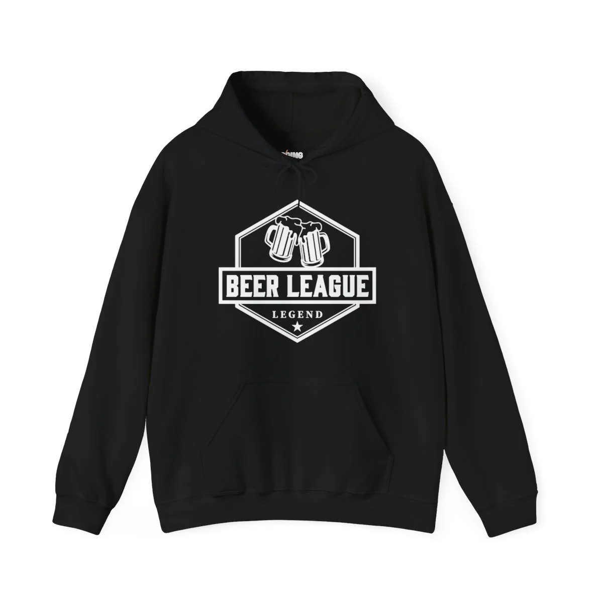 Funny Hockey Hoodie - Beer League Legend Unisex Hockey Hoodie - Image 3