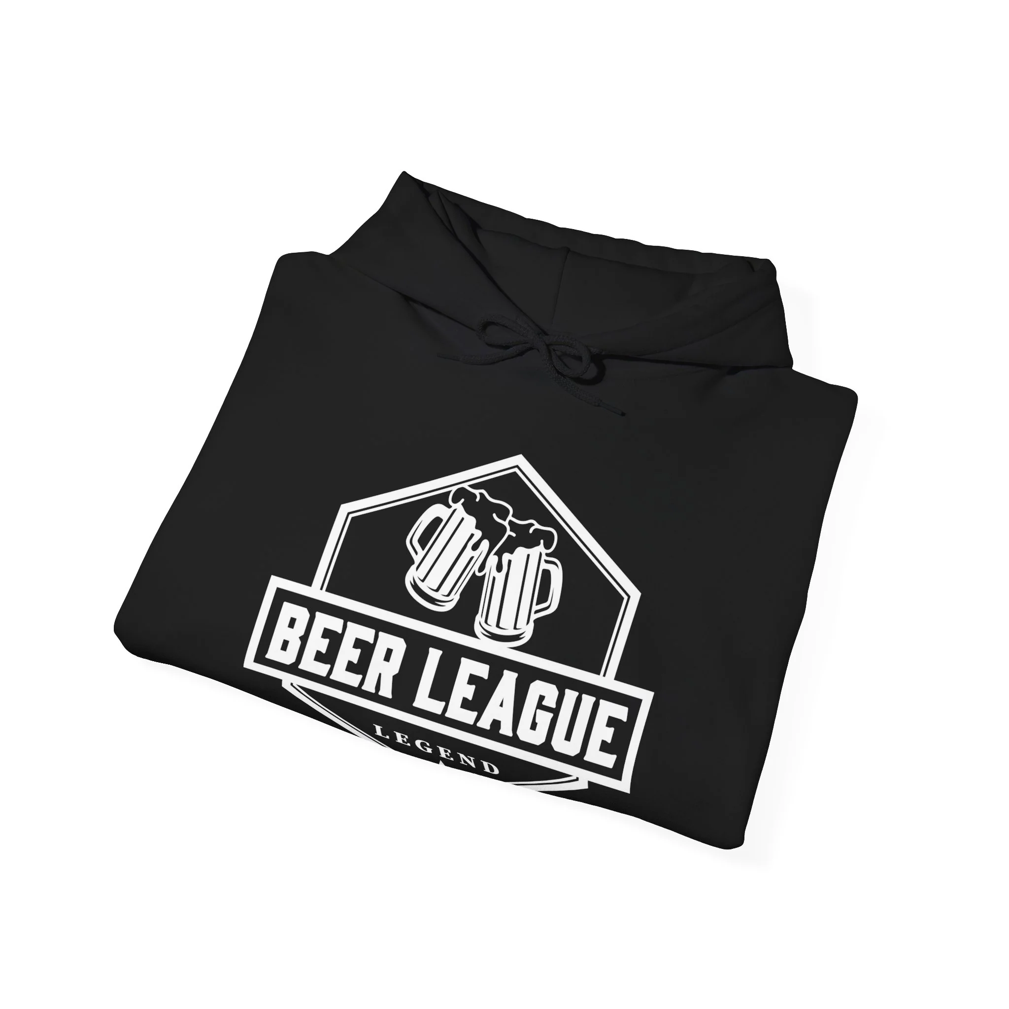 Funny Hockey Hoodie - Beer League Legend Unisex Hockey Hoodie - Image 7