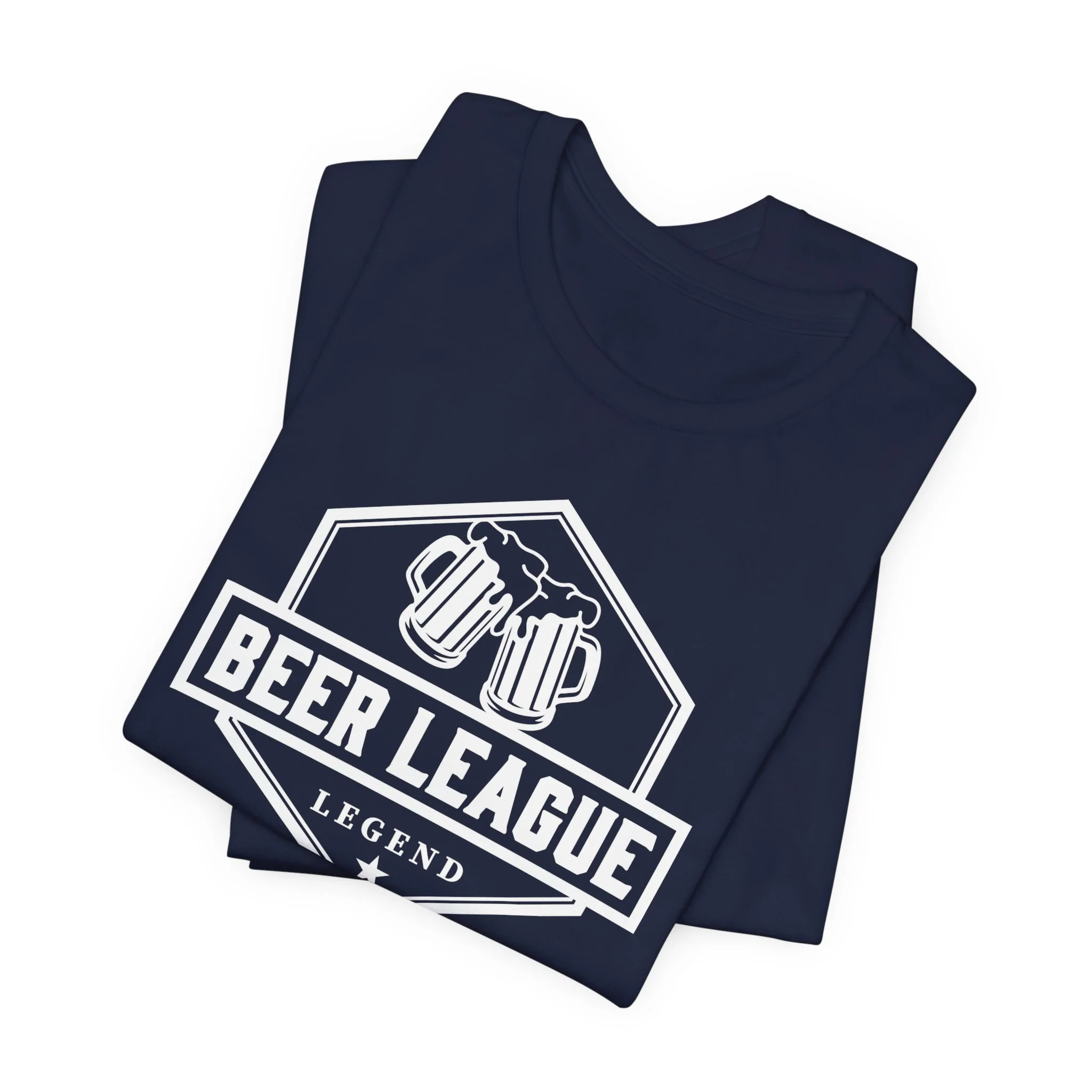 Funny Hockey T-Shirt - Beer League Legend Unisex Hockey Shirt - Image 7