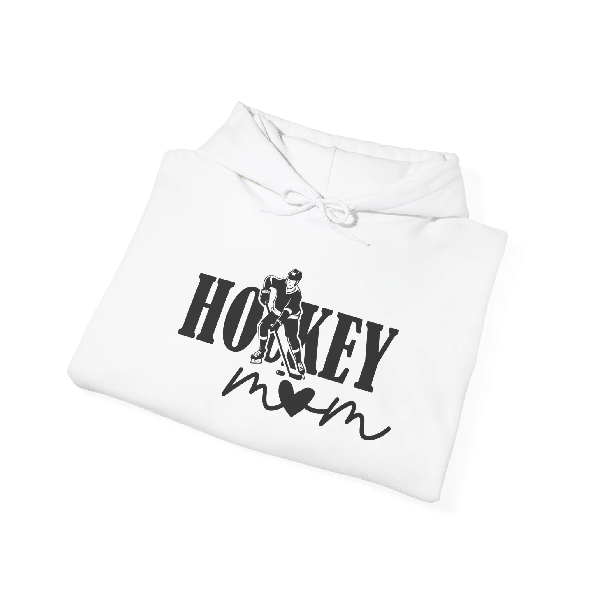 Hockey Mom Hoodie - Hockey Mom Unisex Hockey Hoodie - Image 3