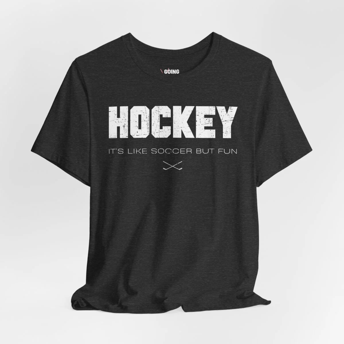Funny Hockey T-Shirt - It's Like Soccer But Fun Unisex Hockey Shirt - Image 13