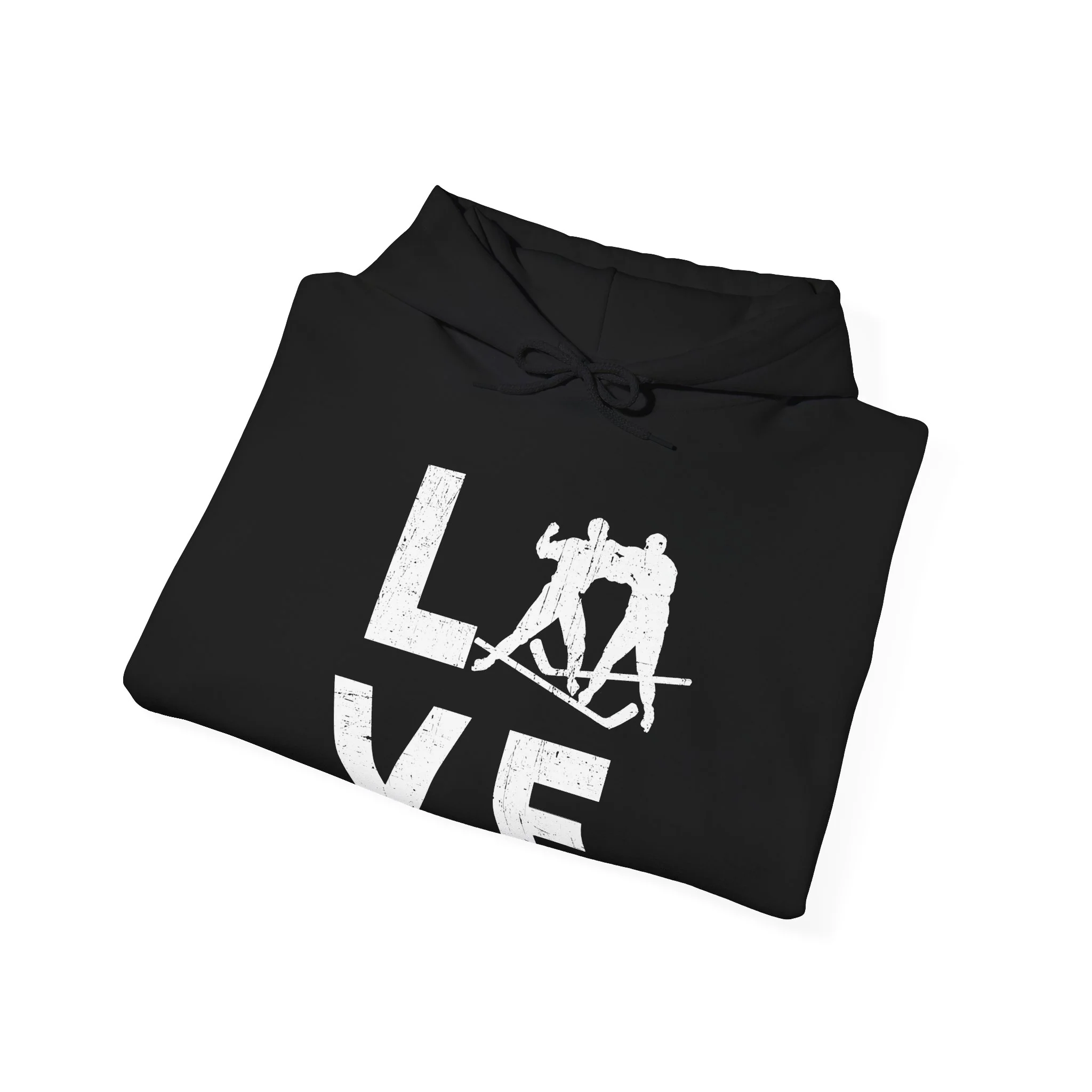 Funny Hockey Hoodie - Love Unisex Hockey Hoodie - Image 7