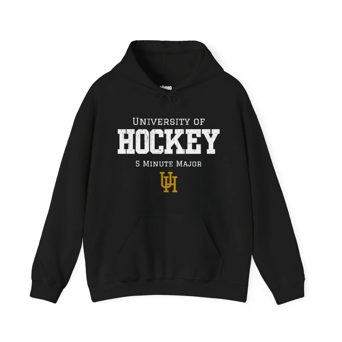 Funny Hockey Hoodie - University of Hockey 5 Minute Major Unisex Hockey Hoodie - Image 5
