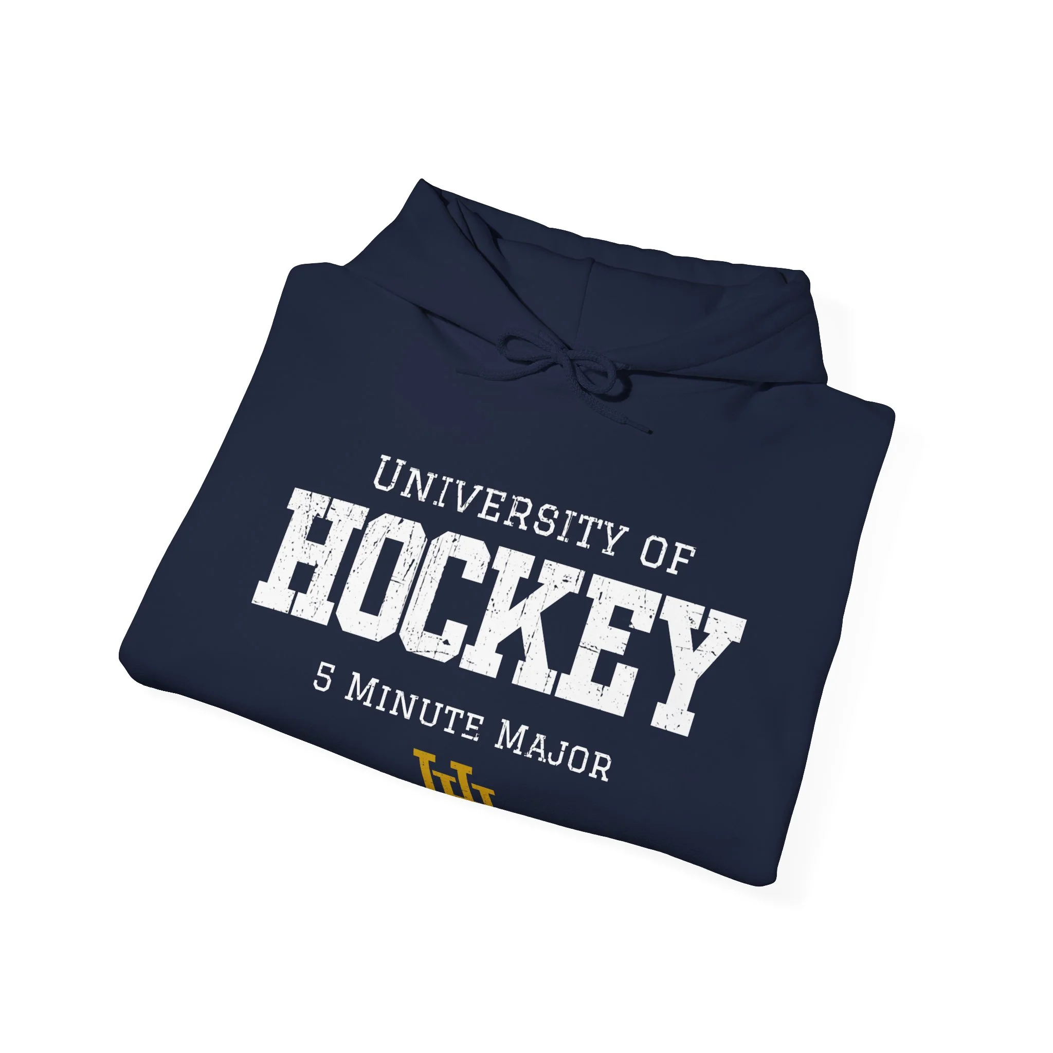 Funny Hockey Hoodie - University of Hockey 5 Minute Major Unisex Hockey Hoodie - Image 6