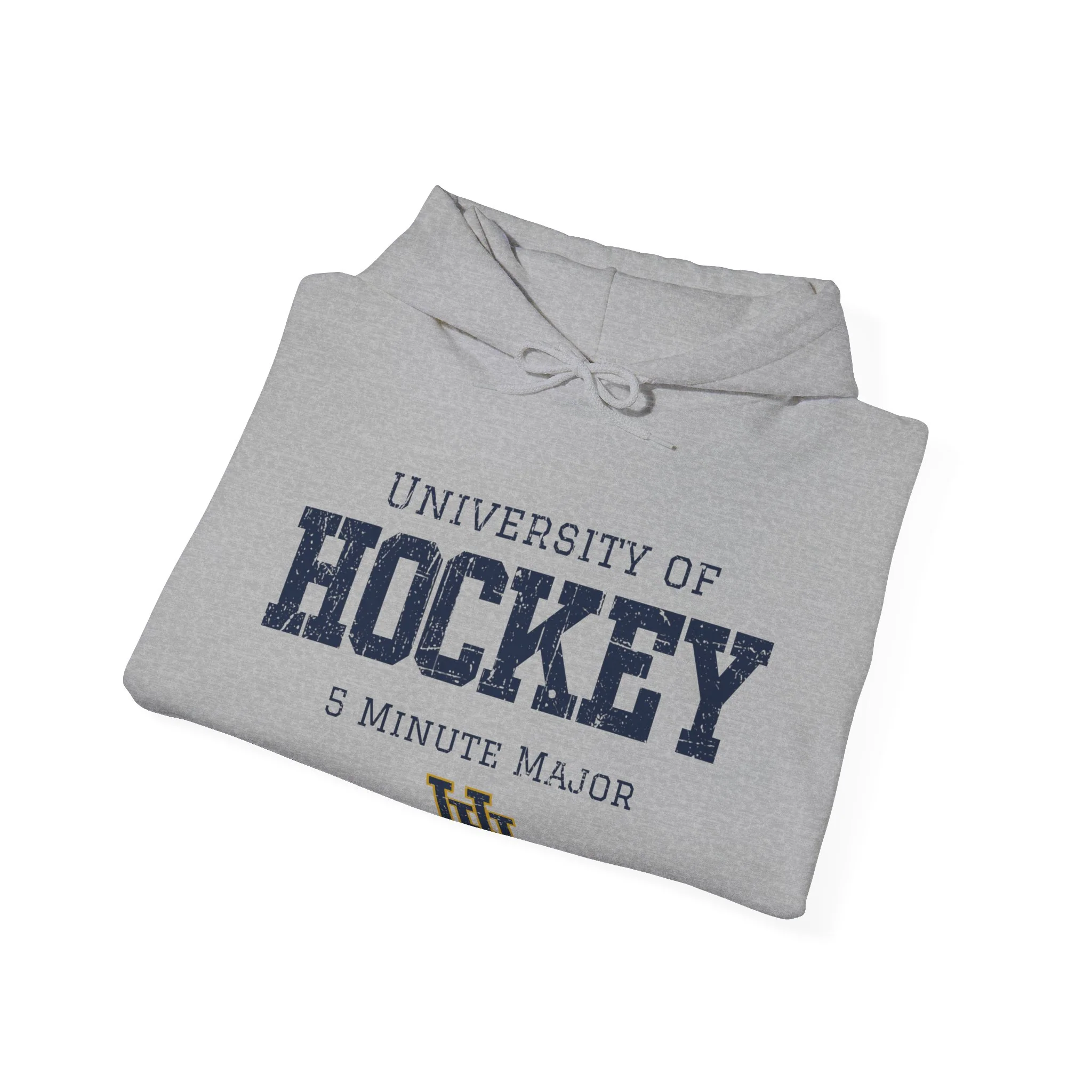 Funny Hockey Hoodie - University of Hockey 5 Minute Major Unisex Hockey Hoodie - Image 7