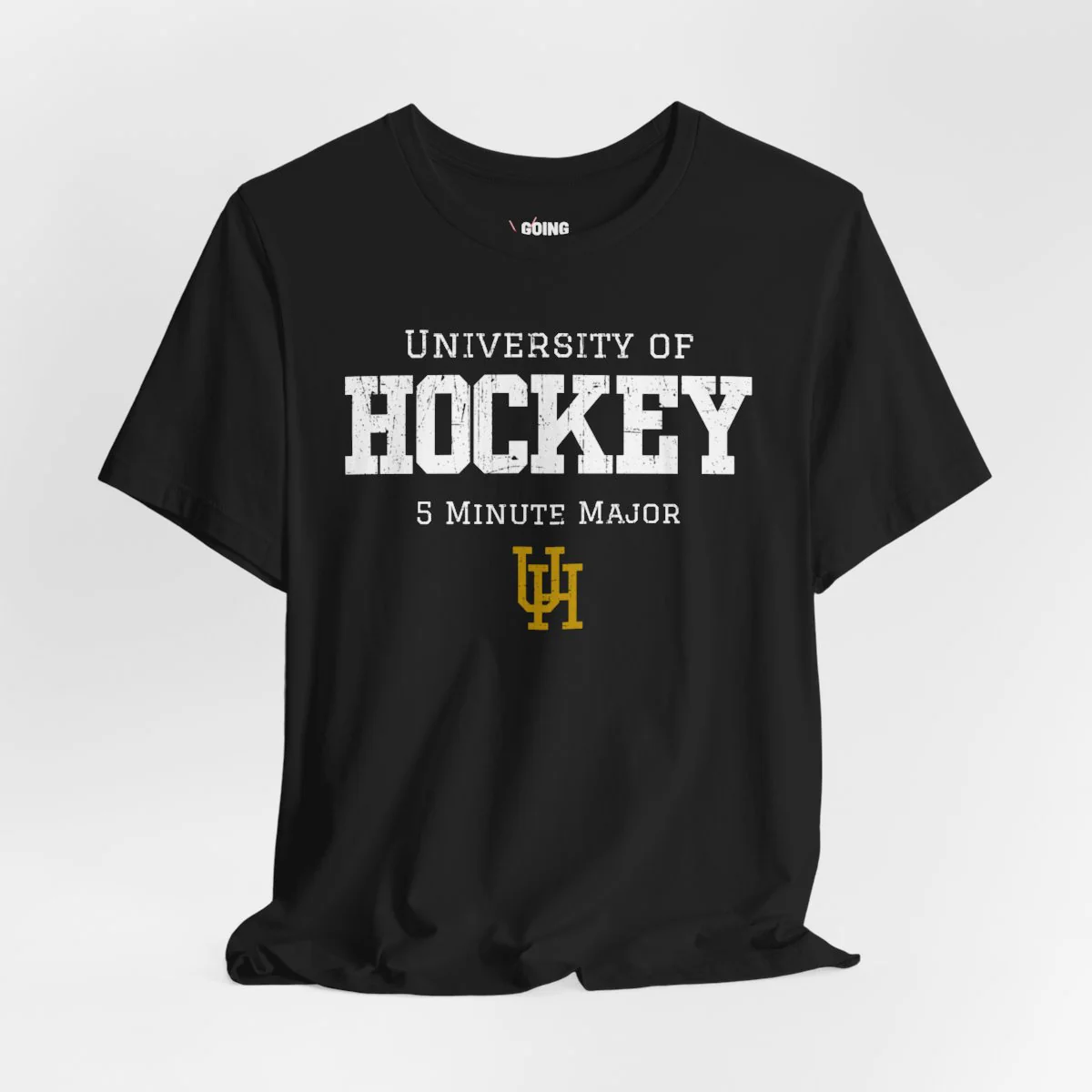 Funny Hockey T-Shirt - University Of Hockey 5 Minute Major Unisex Hockey Shirt - Image 11