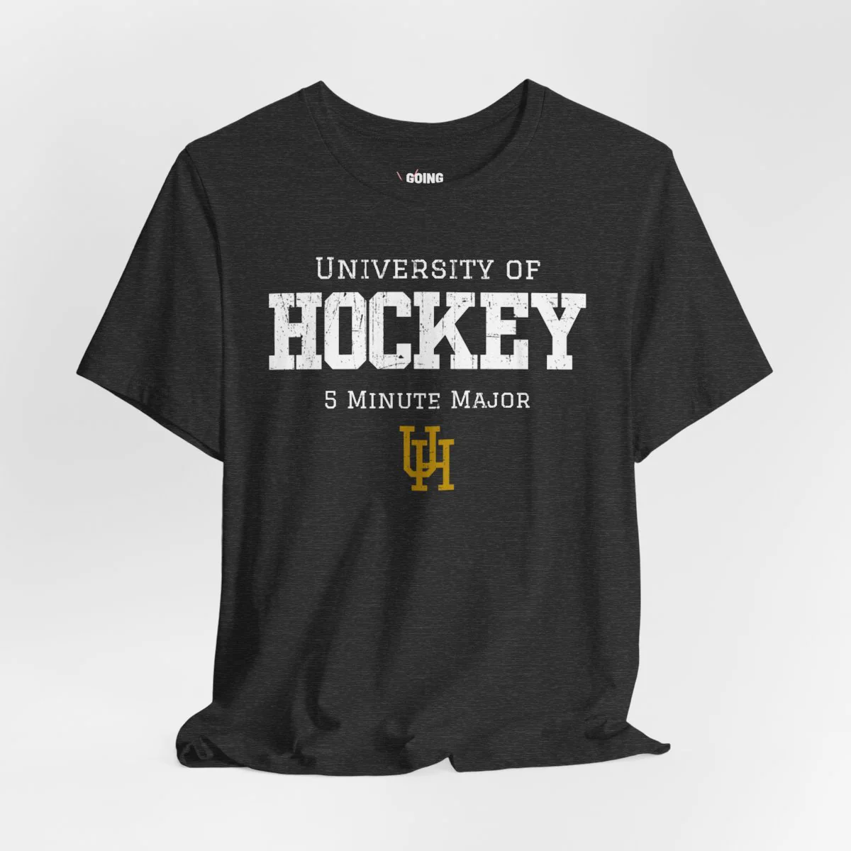 Funny Hockey T-Shirt - University Of Hockey 5 Minute Major Unisex Hockey Shirt - Image 12