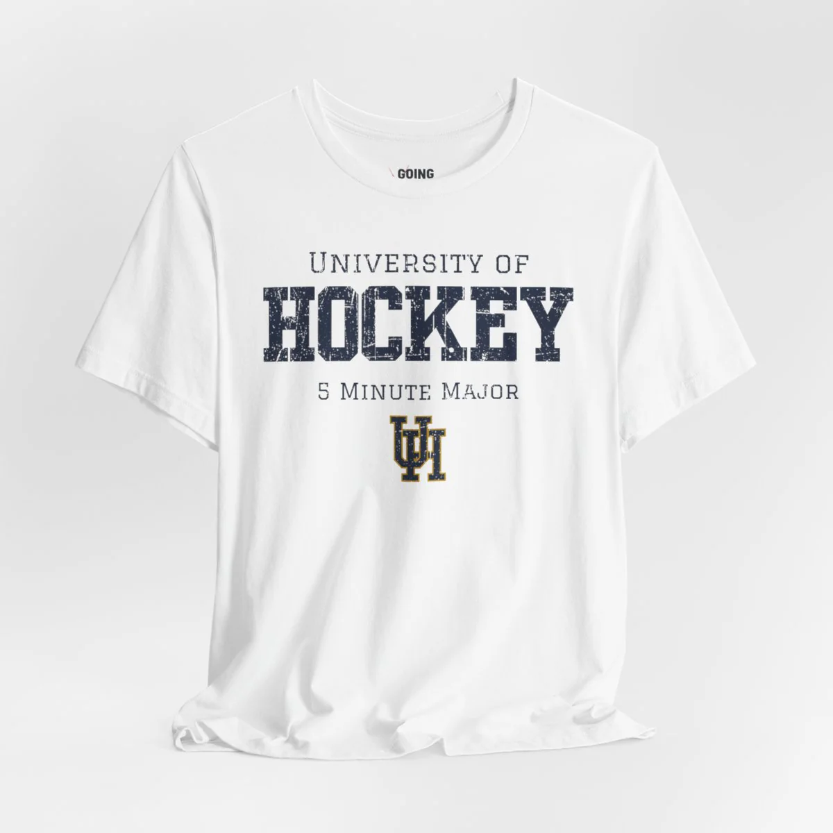 Funny Hockey T-Shirt - University Of Hockey 5 Minute Major Unisex Hockey Shirt - Image 13