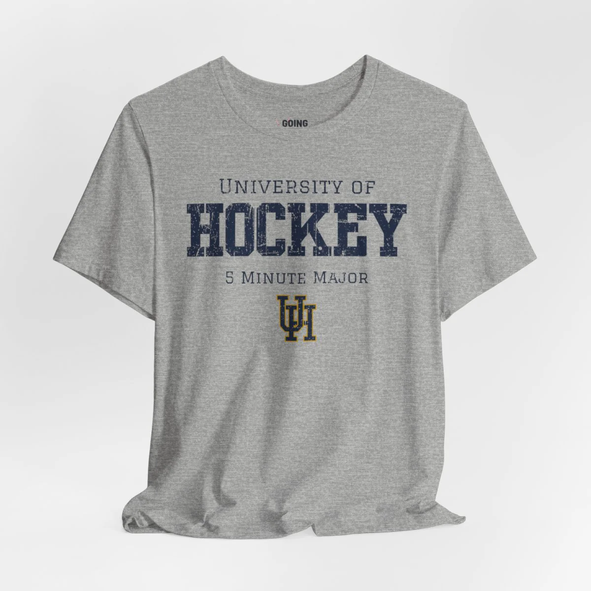 Funny Hockey T-Shirt - University Of Hockey 5 Minute Major Unisex Hockey Shirt - Image 14